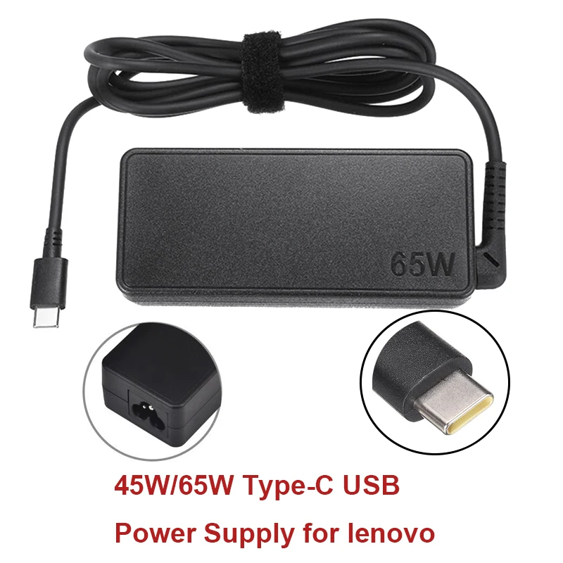 45W/65W USB C Power Supply Adapter Type Laptop Charger AC for lenovo | Компьютеры и офис