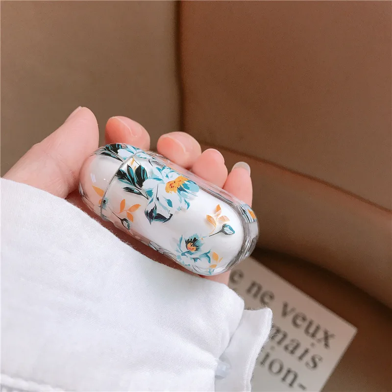 Feiseli, винтажный прозрачный пластиковый чехол Airpods 1, 2, наушники, защитный чехол, беспроводной Bluetooth, чехол для наушников