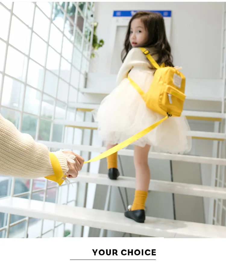 

Kindergarten Mini Backpack Infant Baby Anti Lost Backpack 1-3-5-Year-Old Men And Women Children School Bag