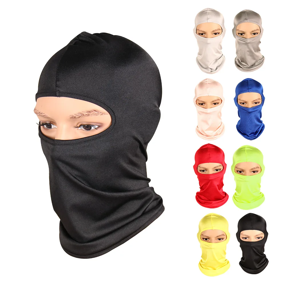 

Outdoor Sports Mask Hat Motorcycle Cycling Full Face Mask Cap Dust proof Windproof Climping Neck Protecting Full Face Mask