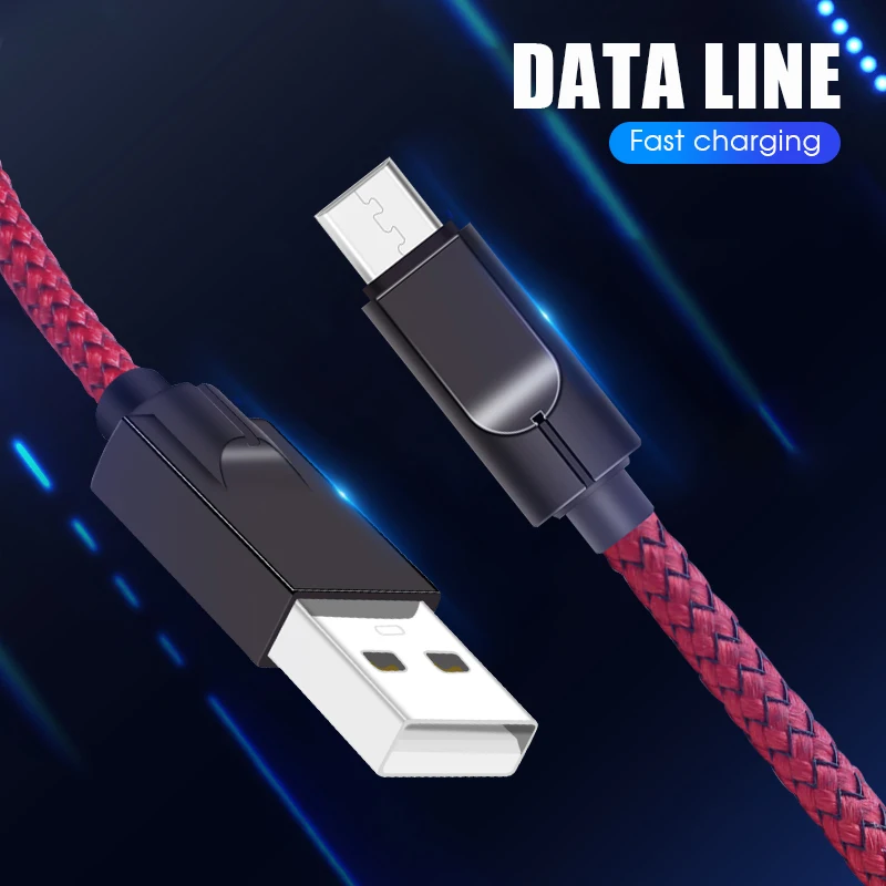 Micro USB Fast Charging Data Line Cable 2.5A USB Cable Mobile Phone Charging Cables for Smartphone Android Tablet Cable Cord Micro USB Fast Charging Data Line Cable 2.5A USB Cable Mobile Phone Charging Cables for Smartphone Android Tablet Cable Cord