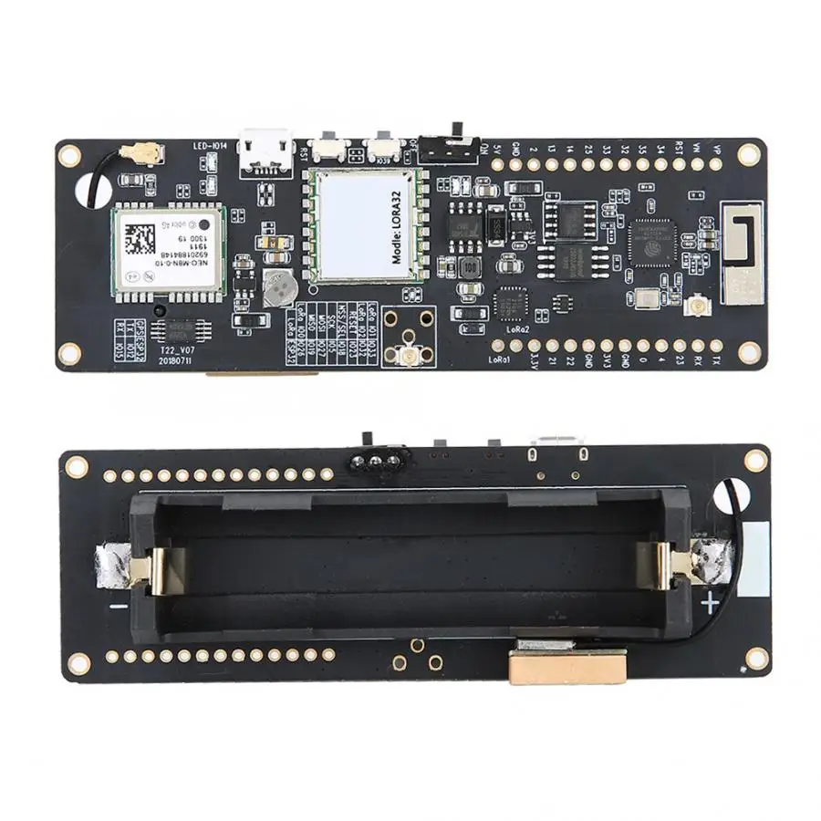 Для TTGO T-Beam ESP32 433 МГц GPS модуль NEO-M8N WiFi беспроводной bluetooth-модуль с Светодиодный индикатор сигнала
