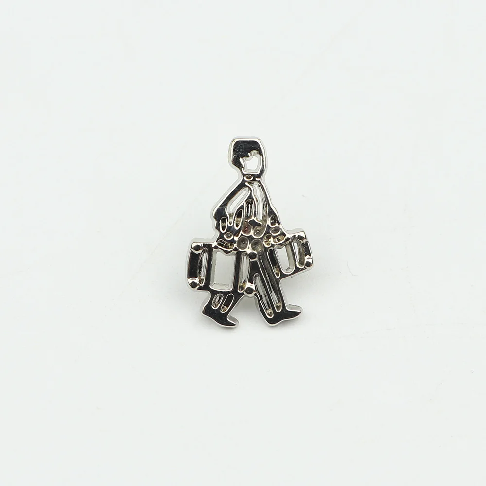 Модная новинка Мужская брошь в стиле ретро золотые очки с короной табачная