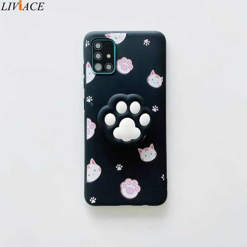 Cartoon Phone Holder Case For Samsung Galaxy A50 A70 A30S A40 A20 A30 A10 A11 A20E A21S A31 A7 A8 A6 Plus 2018 A41 Stand Cover Cartoon Phone Holder Case For Samsung Galaxy A50 A70 A30S A40 A20 A30 A10 A11 A20E A21S A31 A7 A8 A6 Plus 2018 A41 Stand Cover