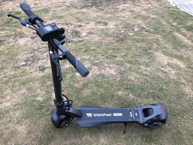 Новые Mercane WideWheel Pro Kickscooter Электрический c площадкой для стояние и широкими колесами двойной мотор дисковый тормоз скейт ХОВЕРБОРДА 48V 1000W