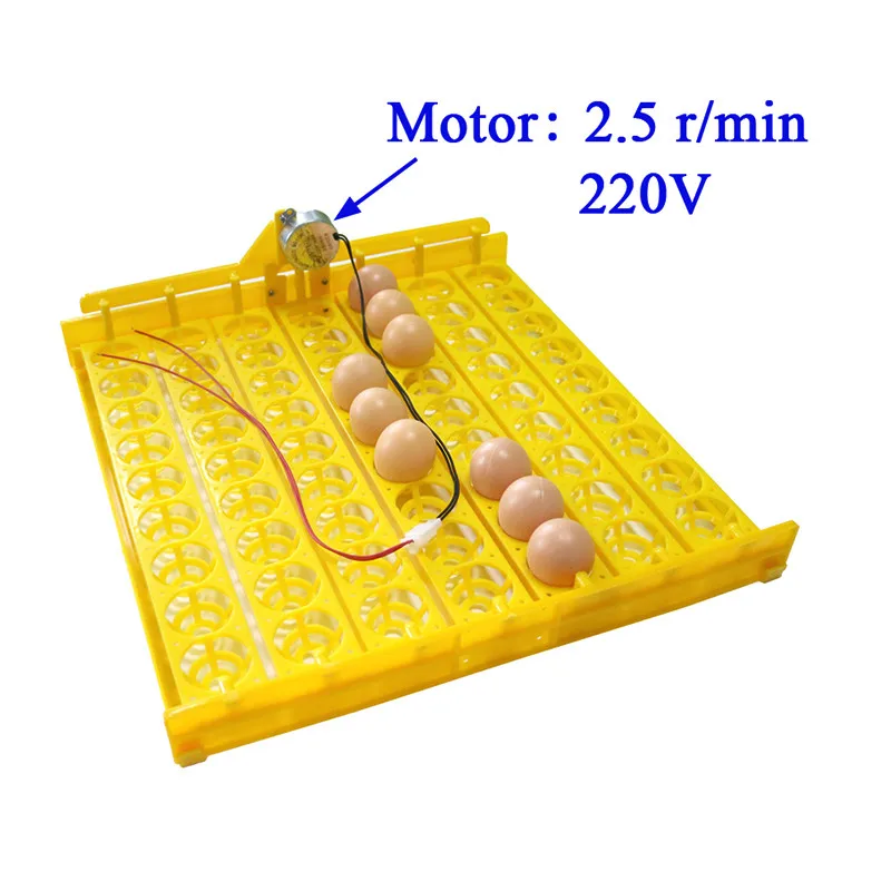인큐베이터 모터 또는 계란 트레이 56/48/36/24 계란 위치 모터 크기 220V 또는 110V 옵션 농장 가금류 부화 장치 1 개/몫