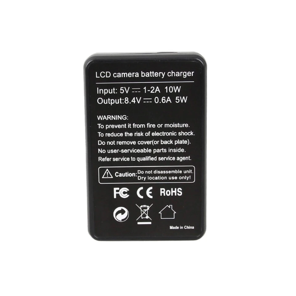 Зарядное устройство USB с ЖК дисплеем для Nikon EN EL15 D850 D810a D810 D800 D800E D750 D610 D600 D500 D7500 D7200