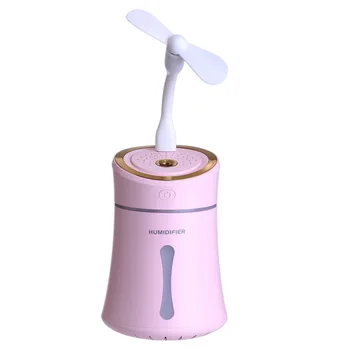 

370ML Air Humidifier USB Ultrasonic Essential Aroma Oil Diffuser Home Air Humidiifers Mist Maker With 7 Color Changing Lights