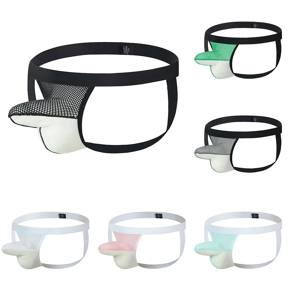 Нижнее белье мужское дышащее с имитацией геев |