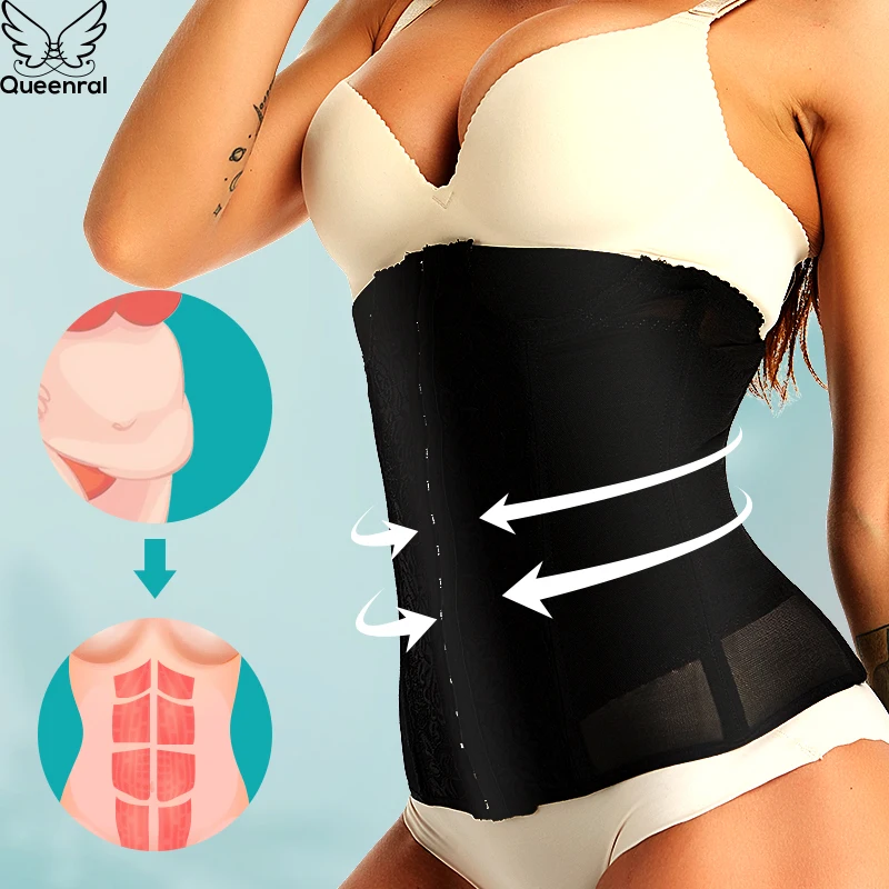 Waist trainer women shaper modeling strap women body slimming belt waist modeling strap postpartum body control body tummy ass