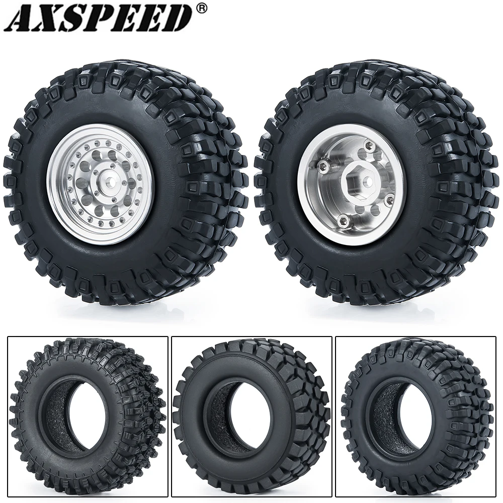 

AXSPEED 4 шт. 1,0 дюймовые ступицы для TRX4M Axial SCX24 AX24 FMS FCX24 1/18 1/24 RC Micro Crawler автомобильные аксессуары