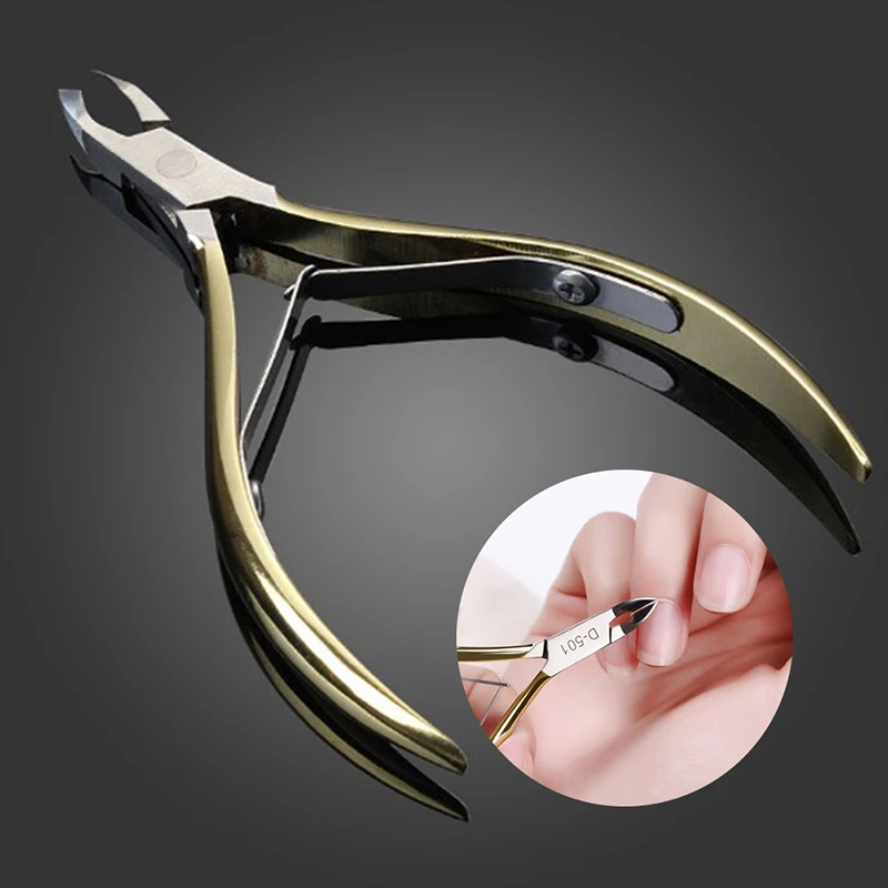 

1Pc Stainless Steel Cuticle Nipper Dead Skin Cutter Nail Clipper Manicure Tool