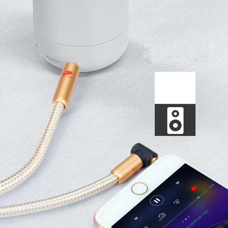 HIFI 1 8 3 5 to 3 5 AUX Cable for Amplifier PC Phone Headphone Car Mini Jack 3 5mm to 3 5mm Audio Cable Male to Male Shielded