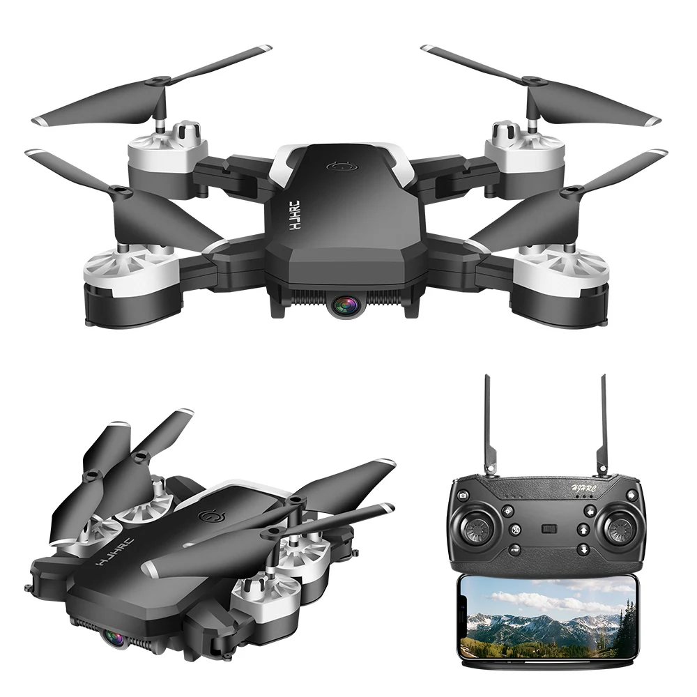 Фото HJ28 Дрон длительное время полета 4K широкоугольный Камера Wi Fi Fpv Квадрокоптер HJ28 Дрон длительное время полета 4K широкоугольный Камера Wi Fi Fpv Квадрокоптер