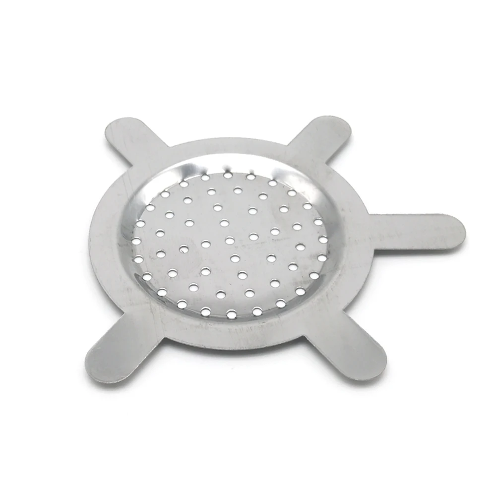 Hookah Holder Hookah Accessories Simlpe Metal Charcoal Holder With Hole Silver chicha Shisha Narguile Metal Screens Bulk