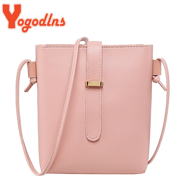 

Yogodlns Women PU Leather Flap Bucket Messenger Bag Handbags Simple Style Shoulder Bags Crossbody Bag Clutch Mini Purse