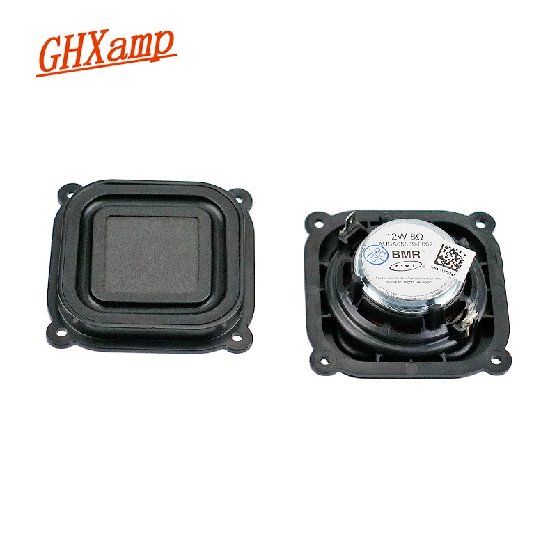 GHXAMP 2.5 Inch 65mm Neodymium Loudspeaker 8OHM 12W Full-range Speaker Balanced Mode Radiator Audio Unit Ultra-thin 2pcs |