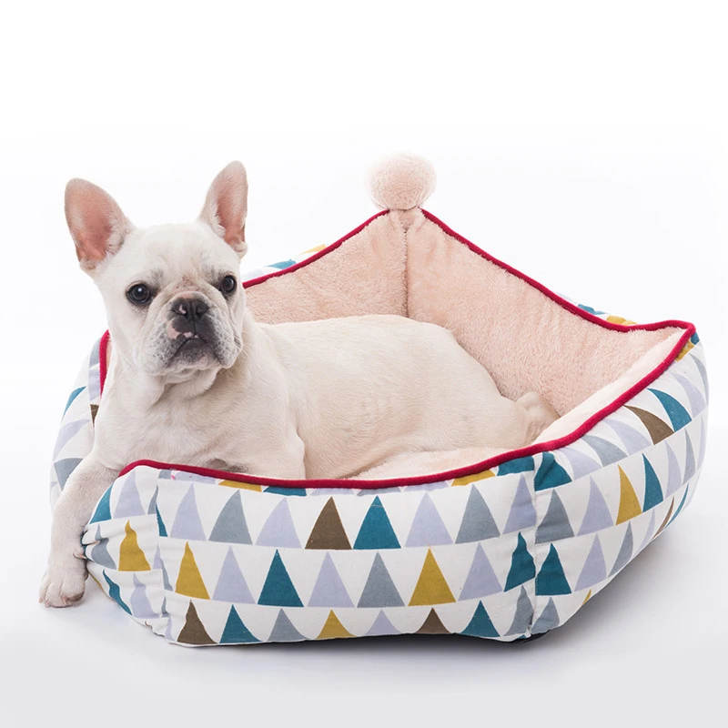 

JORMEL Dog Bed long plush Dog Kennel Washable Cat House Soft Cotton Mats Sofa For small large Dog Chihuahua Dog Basket pet bed