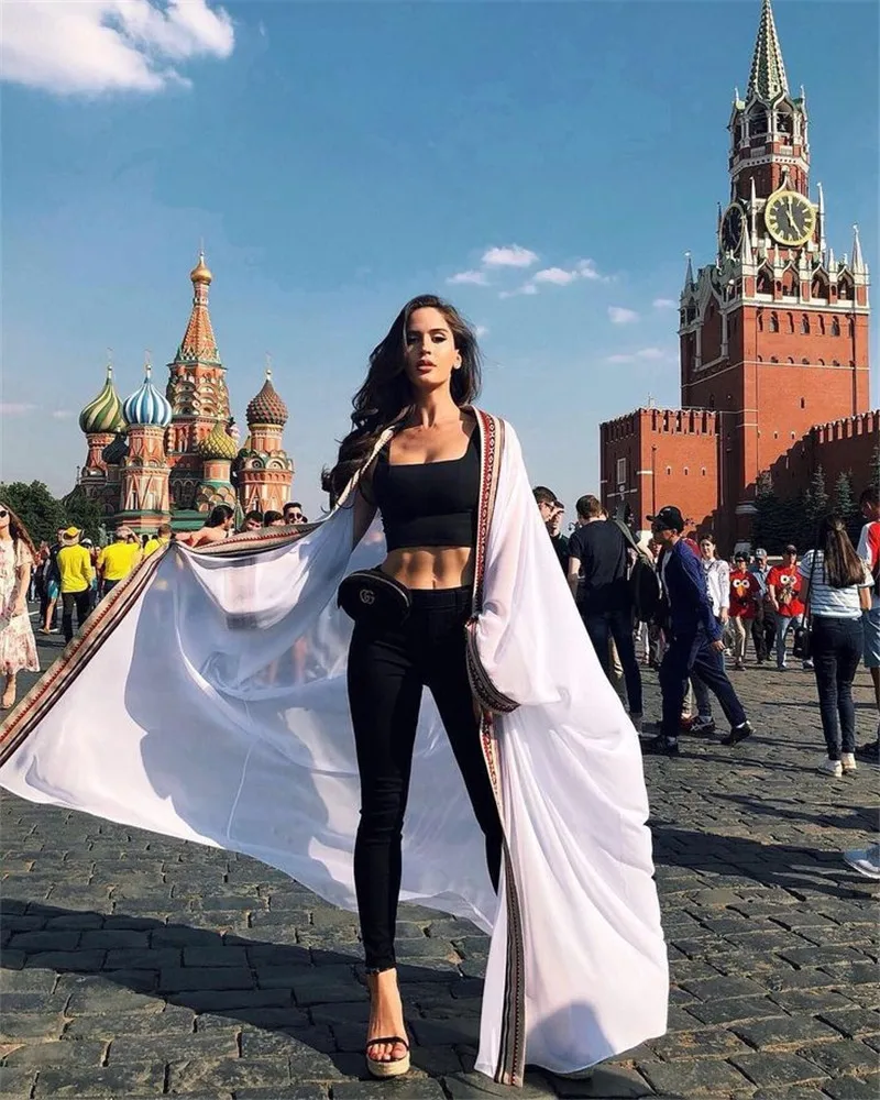 Пляжные платья для женщин, бикини, накидка, пляжная одежда, купальники для женщин, новинка, шифон, вышитые кружева, свободные, сексуальные, защита от солнца, рубашка