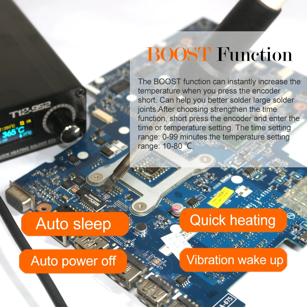 Быстрый нагрев T12 паяльная станция электронный сварочный Утюг новая версия STC T12 OLED цифровой паяльник T12-952 QUICKO