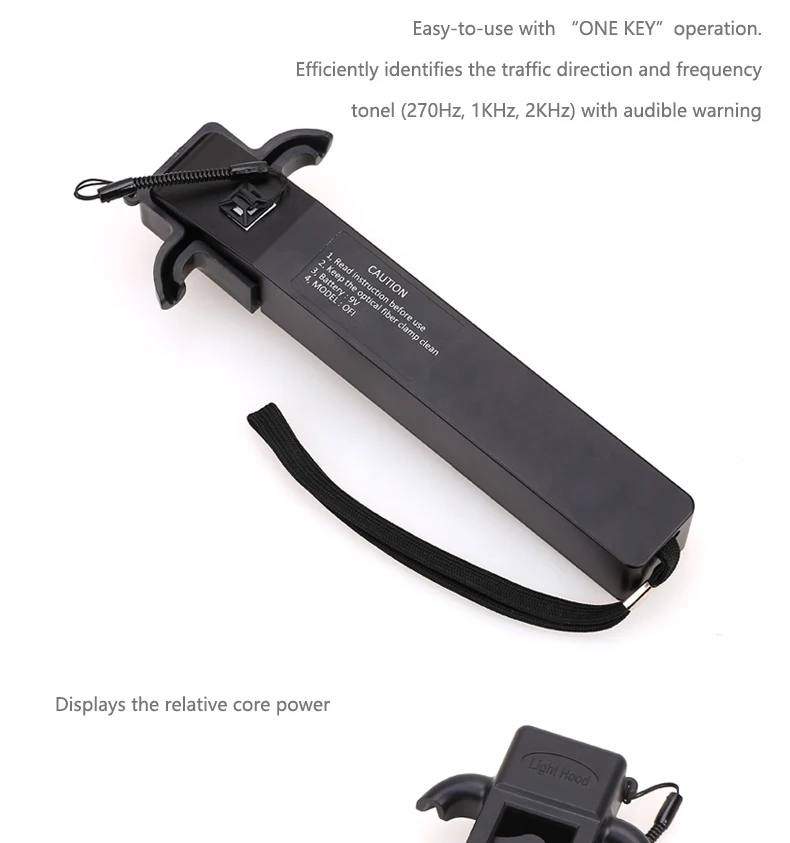 KELUSHI High Performance Handheld Fiber Optical Identifier 800-1700nm Live Fiber Detector Identifier Free Shipping