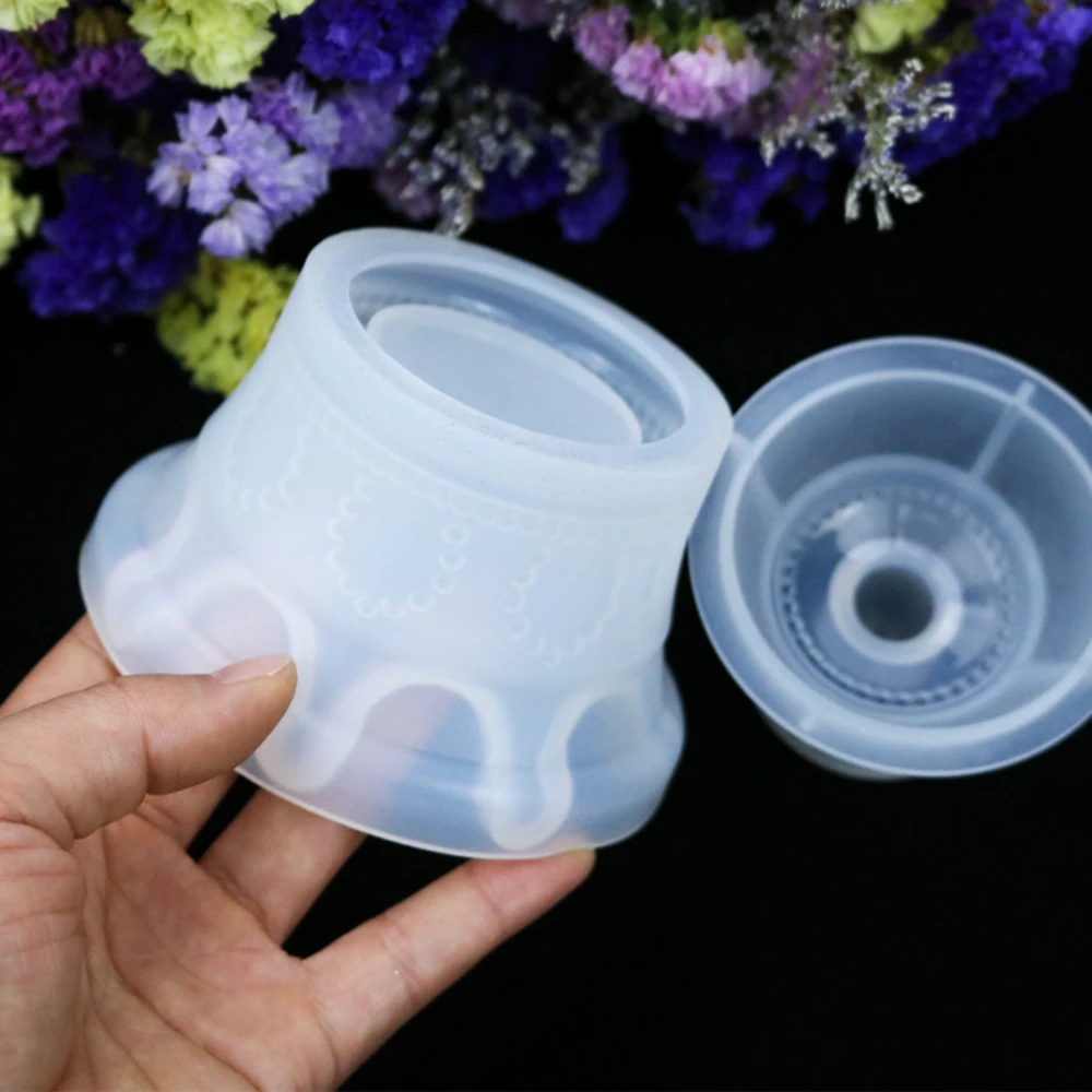 3D форма короны формы для эпоксидной смолы силиконовые блокированные горки