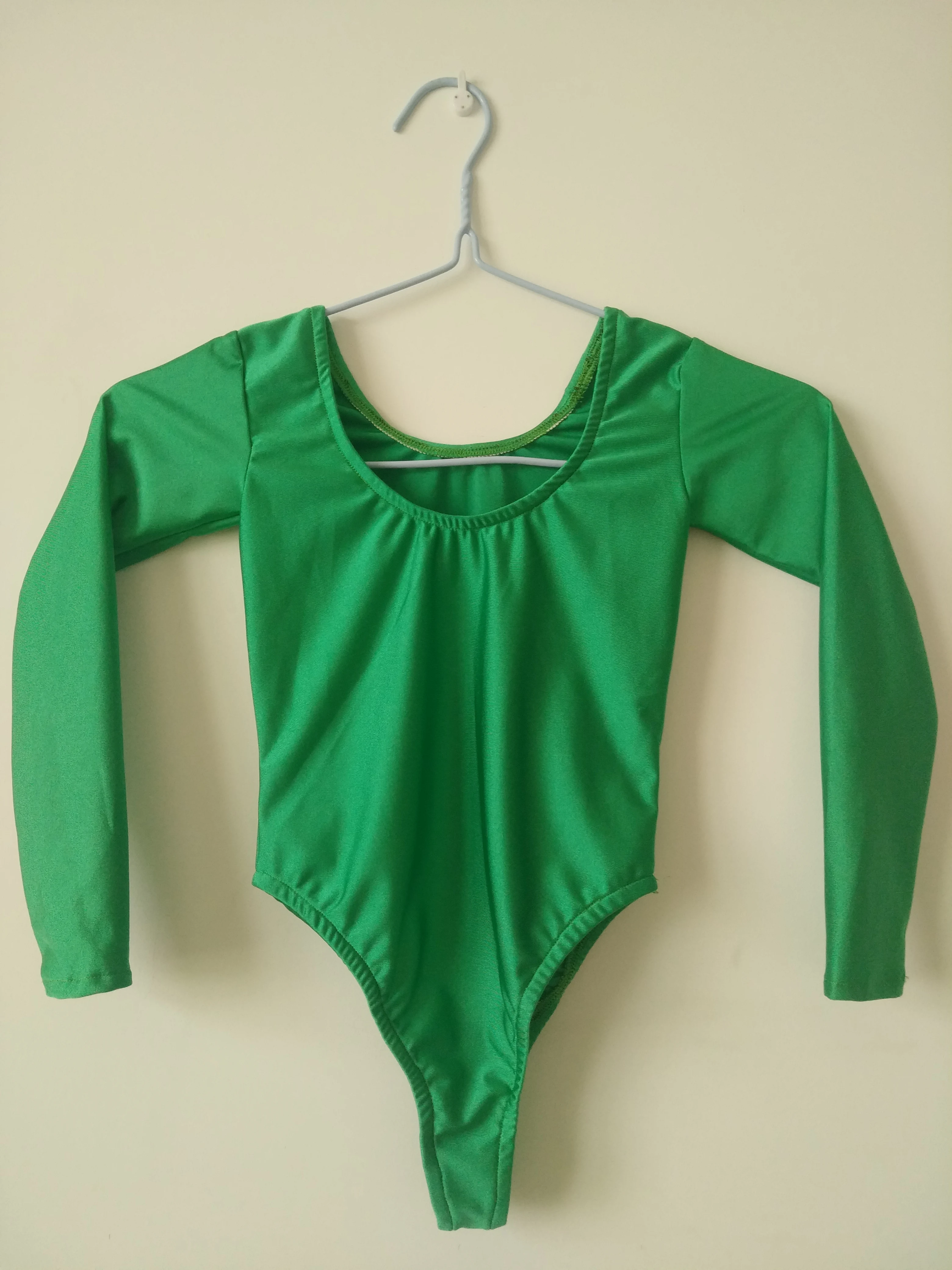 Big round neck high cut leg Spandex Dancewear Bodysuit Ballet