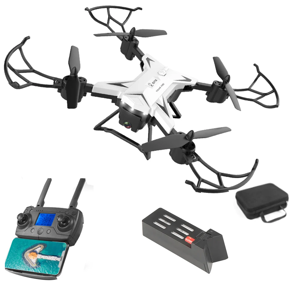 

2020 New KY601G RC Foldable Quadcopter Dron Gift Toys WIFI FPV Mini Drone With Wide Angle HD 4K 1080P Camera Hight Hold Mode