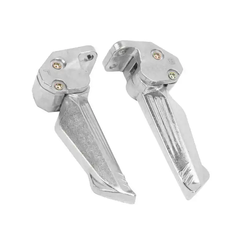 

1 Pair Motorcycle Foot Pegs Automatic Telescopic Footrests Aluminum Alloy Pedal Universal For Motorbike