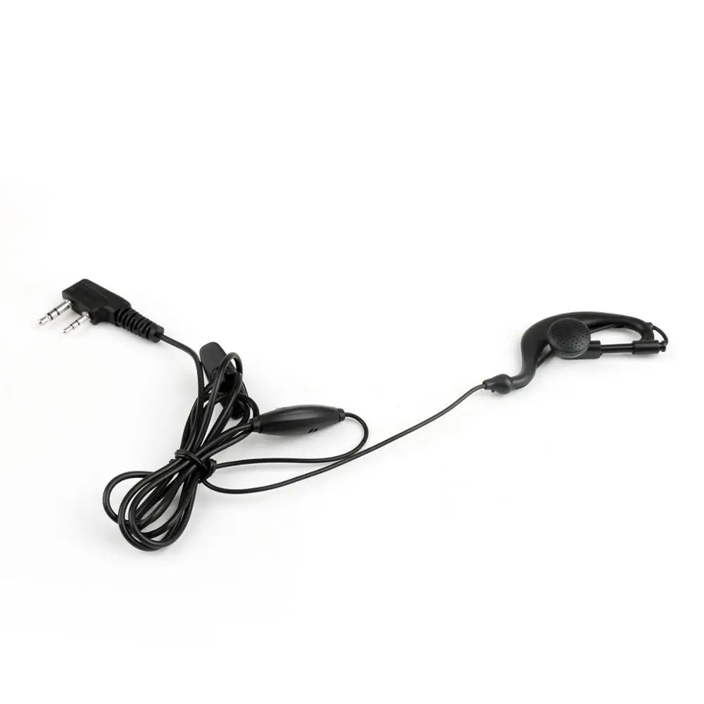 Artudatech наушники гарнитура микрофон 2Pin PTT для Baofeng UV-5R 888S QUANSHENG TG-UV2 радио UV5R UV.5R аксессуары для рации