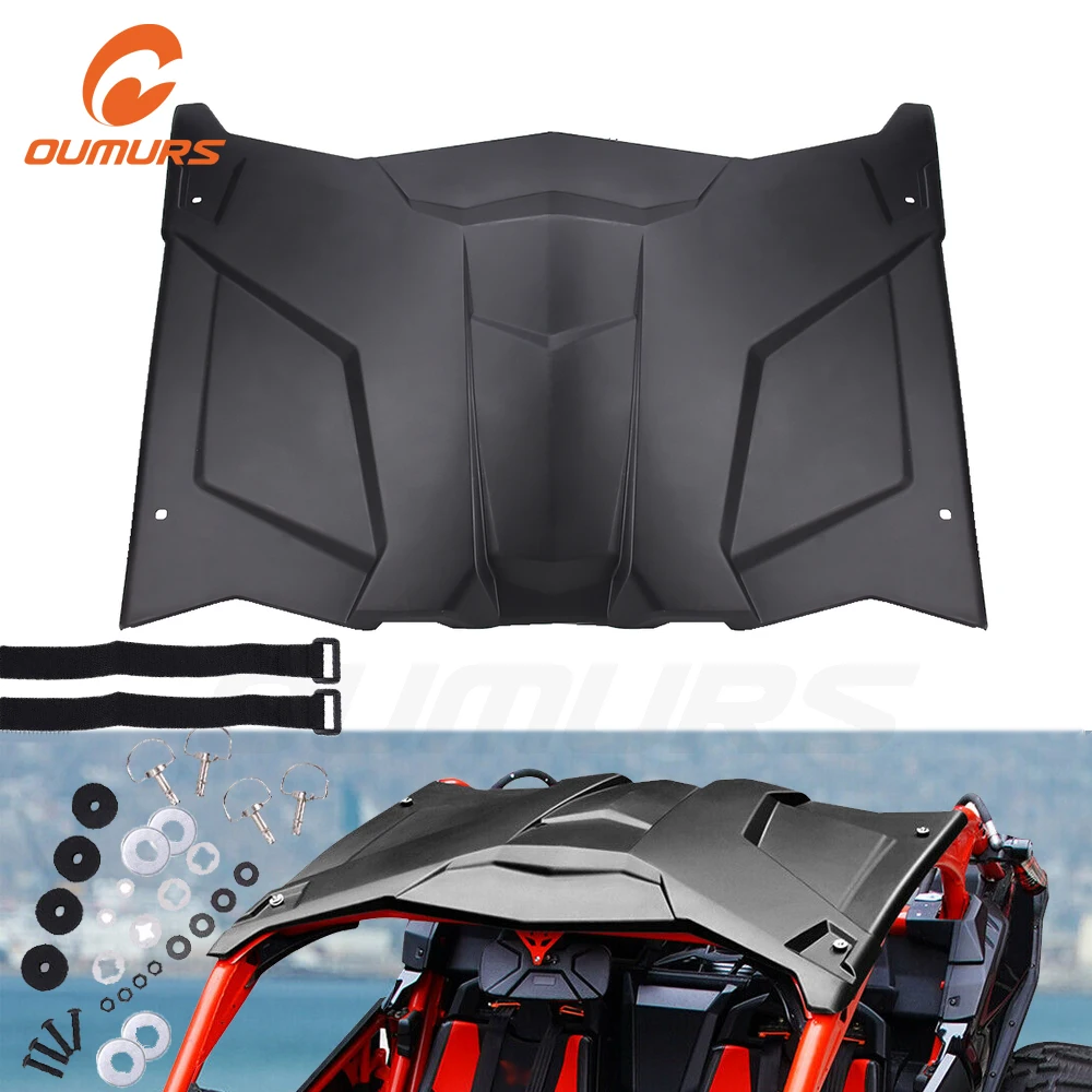 OUMURS UTV Жесткая крышка на крышу Солнцезащитная подходит для Can Am Maverick X3 X Turbo R 2