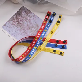 

New Korea 6pcs Smily Anti-lost Face Cover Lanyard Adjustable Mask Chain for Women Neck Chain Glasses Strap Necklace Strap Holder