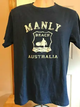 

Vintage Manly Beach Australia T Shirt Large Measures As A Medium