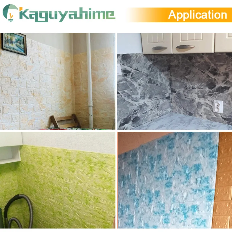Kaguyahime 3D обои кирпич DIY стикер s самоклеющиеся ТВ фон декор для детской комнаты