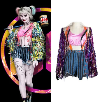

Snailify New Movie Birds Of Prey Costume 2020 Harley Quinn Costume