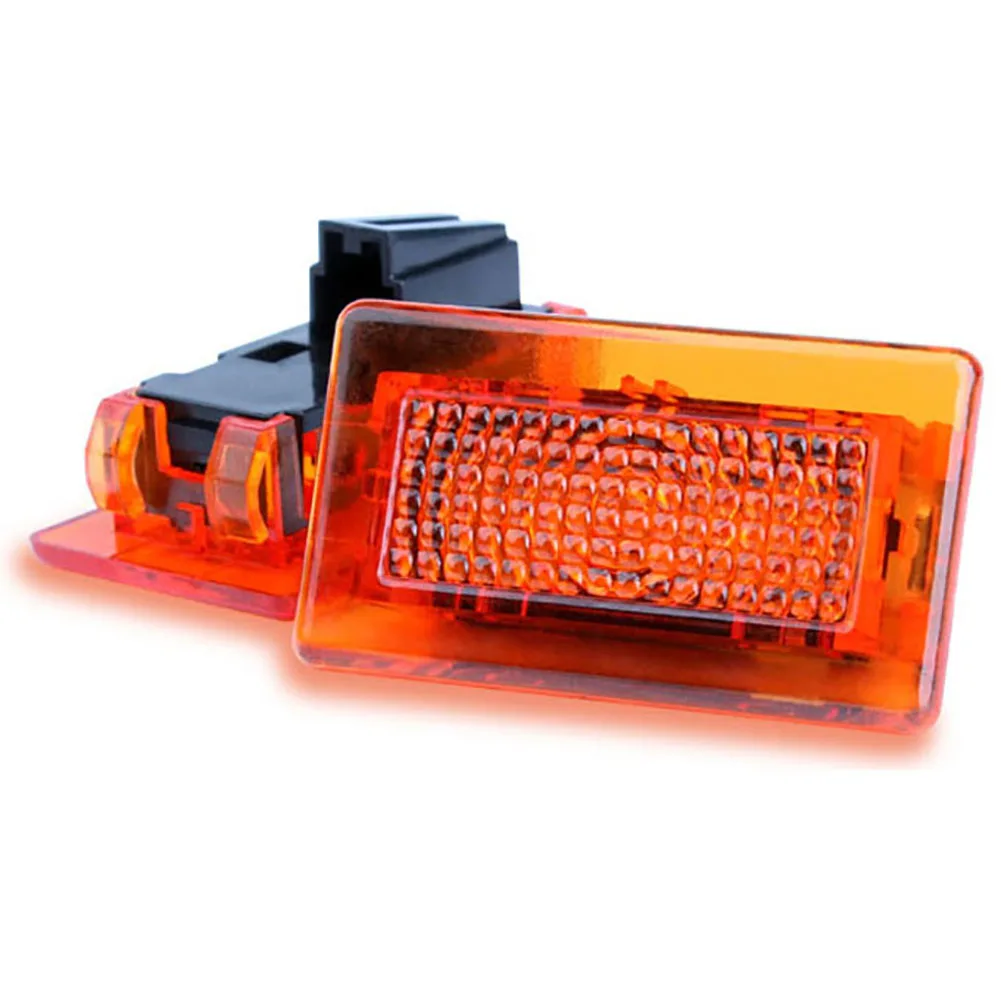 1 пара двери автомобиля Предупреждение светильник светодиодный багажник