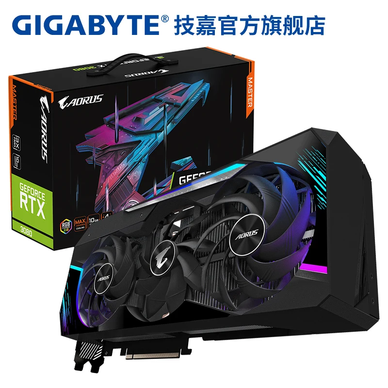 Gigabyte RTX3080 10G/3080Ti 12G/волшебный звук/Снежный Орел/супер резной AORUS настольная игра