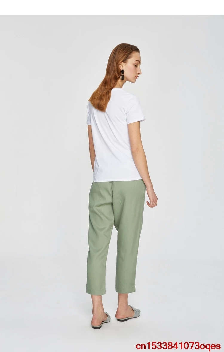 Lacoste- New Original Brand T Shirt Women Tops Summer Short Sleeve Fashion T-shirt 100% Cotton Tshirt 2LA101