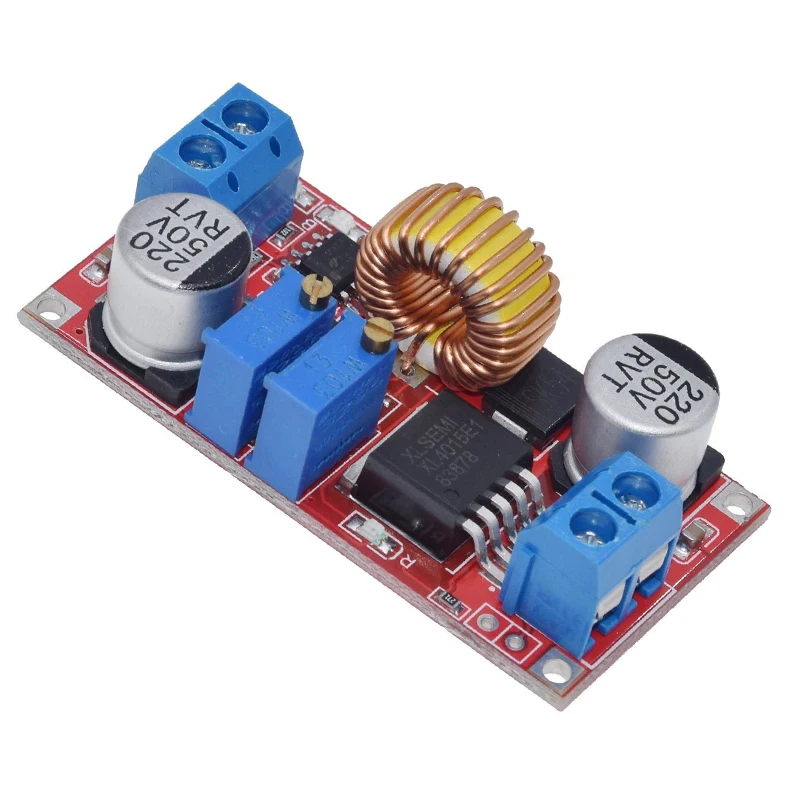 5A DC-DC CC CV Buck Step-down Adjustable Lithium Battery Charger Board DC DC Step Down Power Supply XL4015 8-36V to 1.25-32V DIY (9)