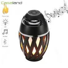 Casaland A1 светодиодный светильник с пламенем Bluetooth динамик наружный портативный светодиодный пламенный атмосферный светильник стерео беспроводной динамик