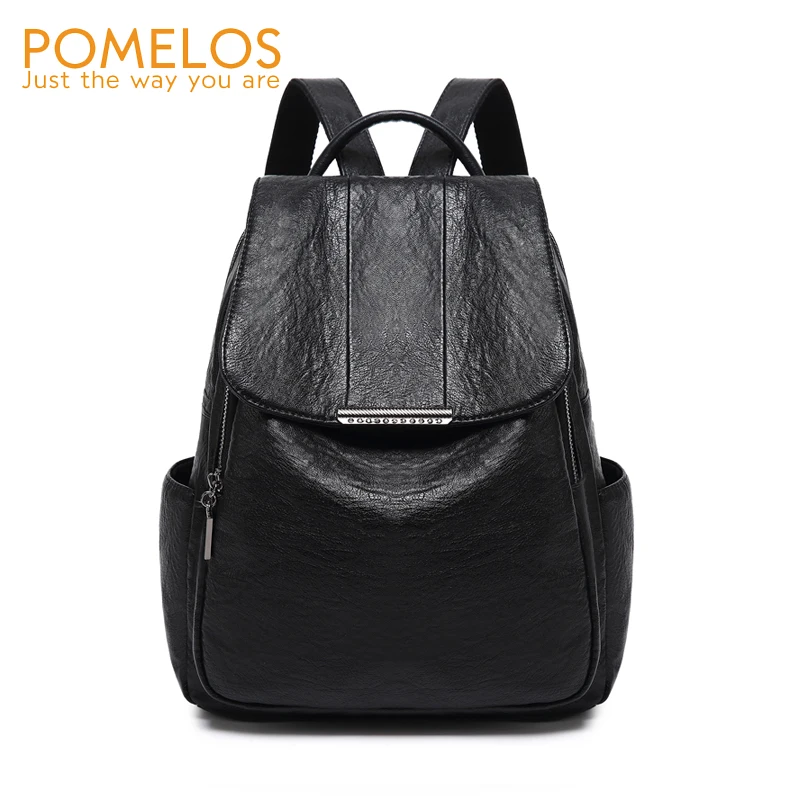 Женский рюкзак POMELOS модный из мягкой искусственной кожи высокого качества
