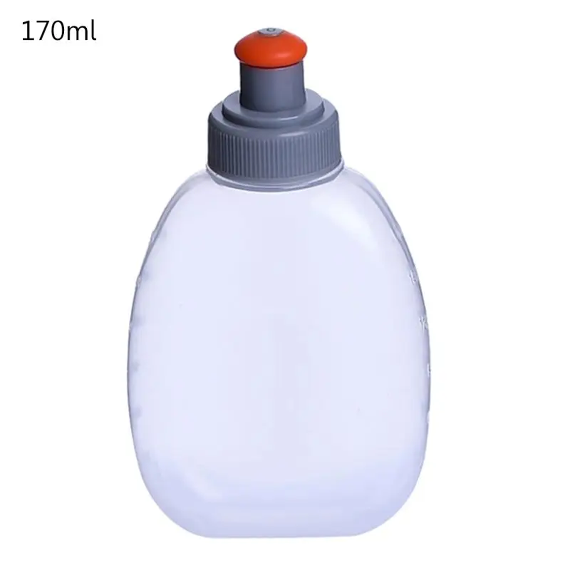 Мужская и женская спортивная мини-бутылка 250 мл/170 мл Легкая Беговая марафонская сумка для воды велосипедная поясная сумка чайник бутылка для воды - Цвет: 170ml
