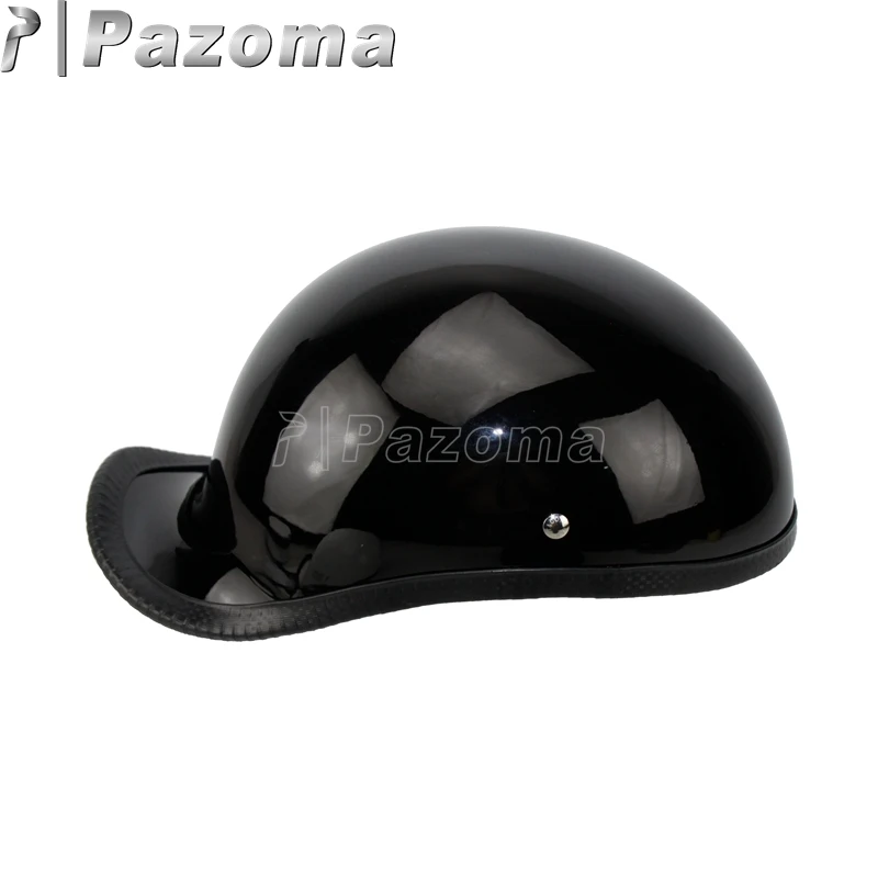 3 цвета Половина лица мотоциклетный шлем кафе гонщик скутер крейсер чоппер шлем ABS пластиковый корпус без Грибной головы шлемы для отдыха