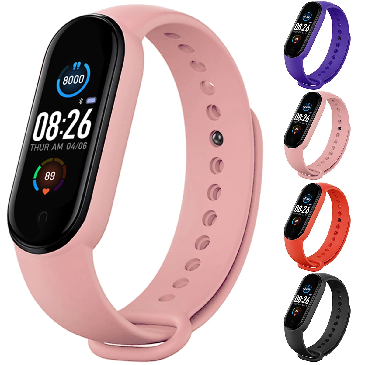 

M5 Color Touch Screen Smart Band BT 4.0 Sports Fitness Smarthwatch Waterproof Tracker Heart Rate Monitor Smart Watch