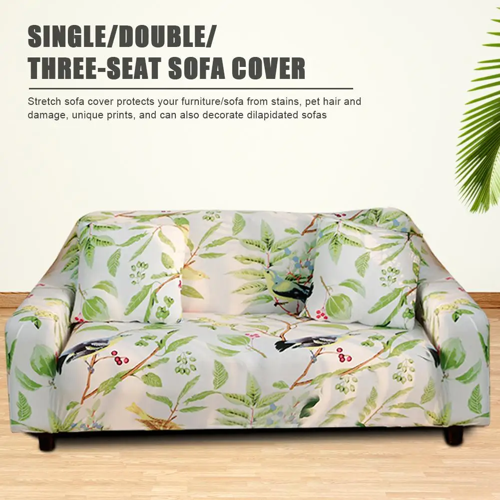 Universal Elastic Sofa Cover All-inclusive Combination Sofa Anti-scratch Dirt Dust Proof Fabric Sofa Cover Single/Two/Three Seat