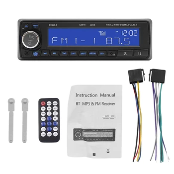 

New Bluetooth Car Radio Mp3 Player Stereo Usb Aux Car Stereo Audio Su-1088