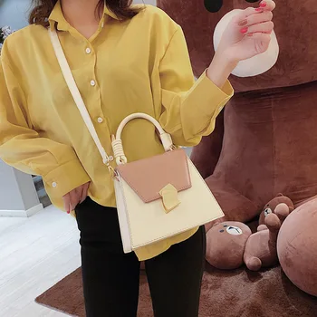 

Shoulder Bag Women's 2020 New Korean-Style Girl's Small Bag Casual Simple Portable Single-Shoulder Bag for Women