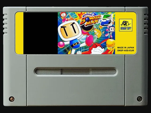 16Bitゲーム * * スーパーボンバーマン5 (palユーロバージョン