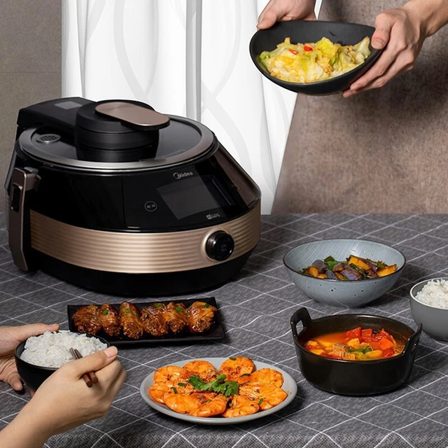 Supor Home Stir-fry Robot Multi-function All-in-one Large-capacity  Intelligent Automatic Cooking Machine 220V - AliExpress