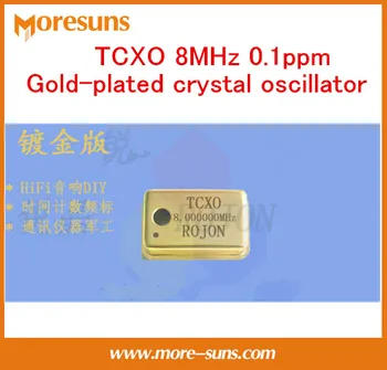

3PCS High Precision Temperature-compensation Crystal Oscillator TCXO 8MHz 0.1ppm Gold-plated Crystal Oscillator